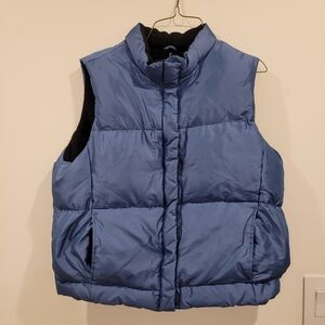 GAP Sky Blue Quilted Vest